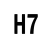 Color blanco H7