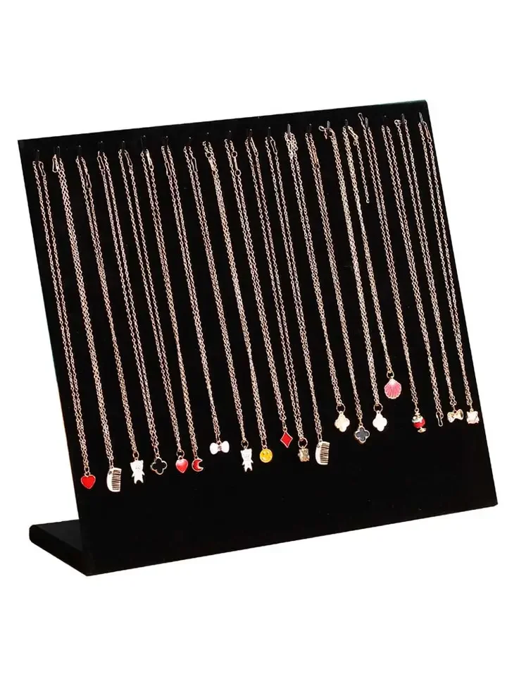 Wholesale Custom Hanging Jewelry Organizer For Women Jewellery Display Stand Necklace Dangling