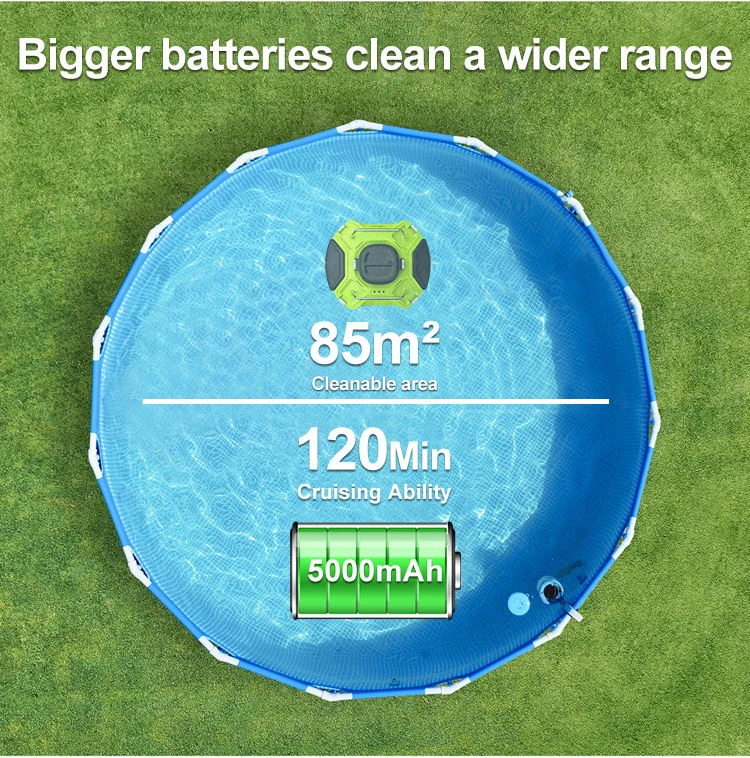 Underwater Crawler Cleaning Robot Swimming Pool Cleaning