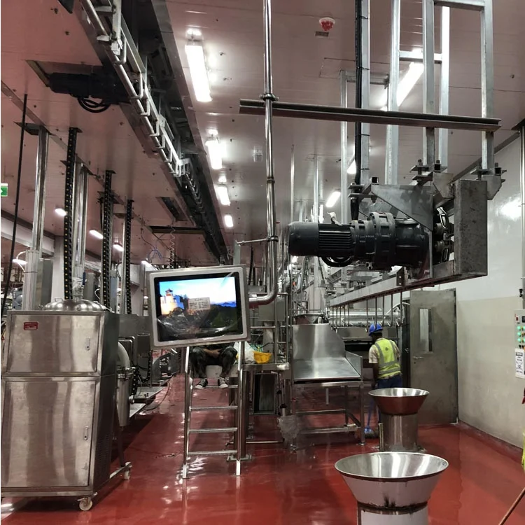 550 cow slaughtering equipment slaughtering machine slaughterhouse poultry