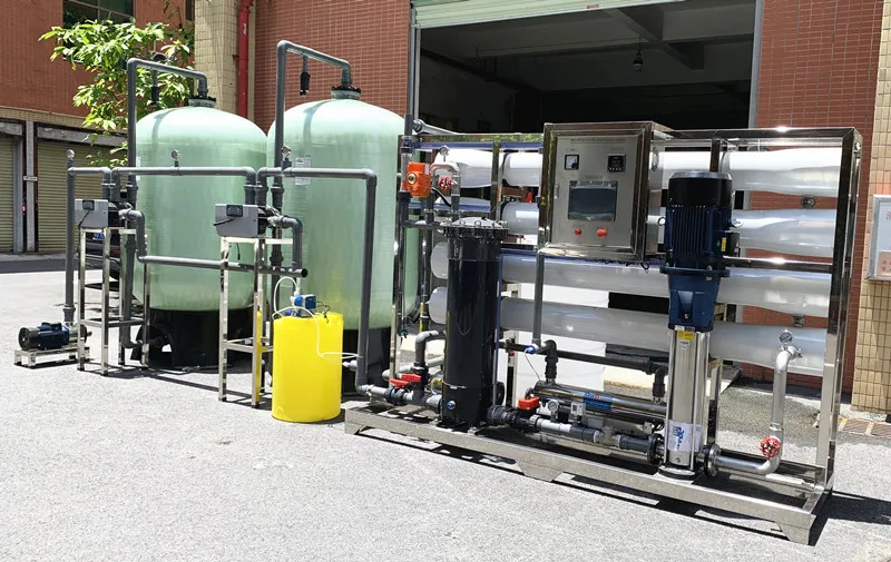 8000L/H Borewell salt Water Treatment System Plant Brine Reverse Osmosis Water Purifier Machine for Agriculture/farm