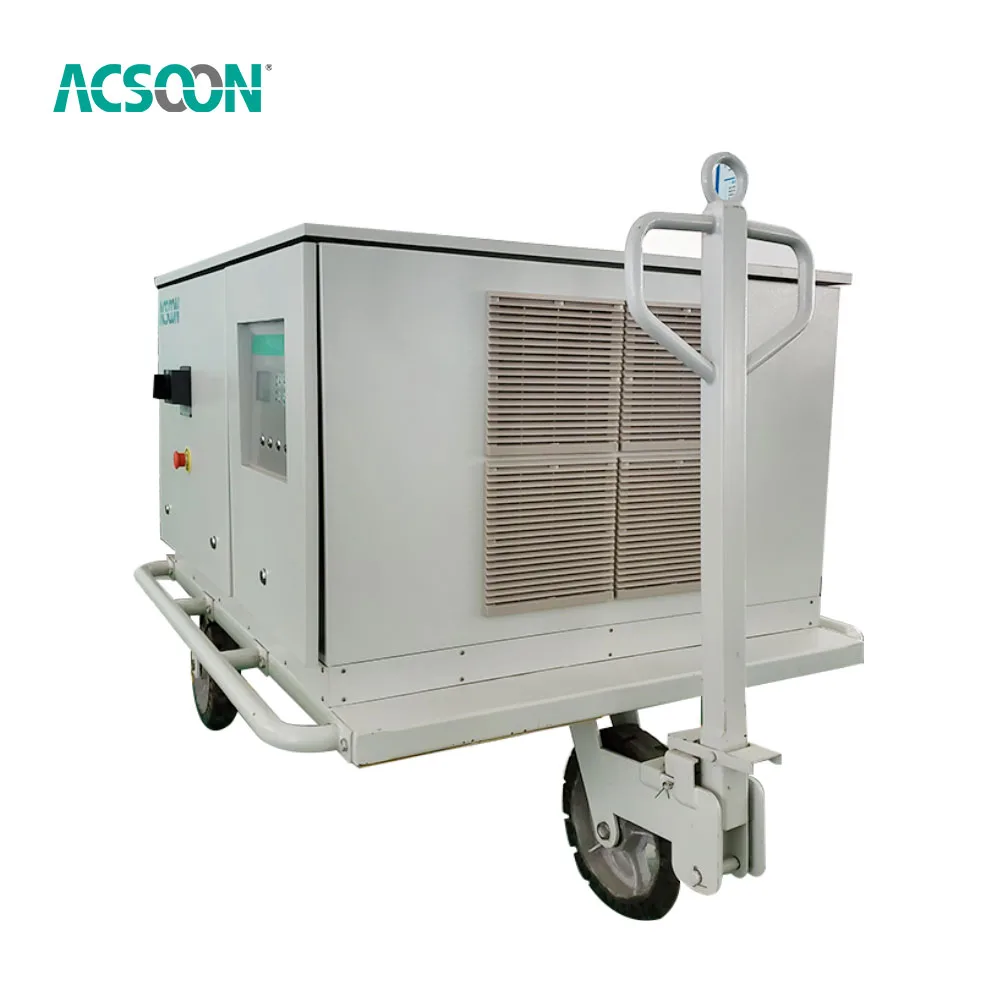 ACSOON 90kVA Solid State GPU Static Frequency Converter 115VAC 400Hz Ground Power Units AC Power Supply for Aircraft