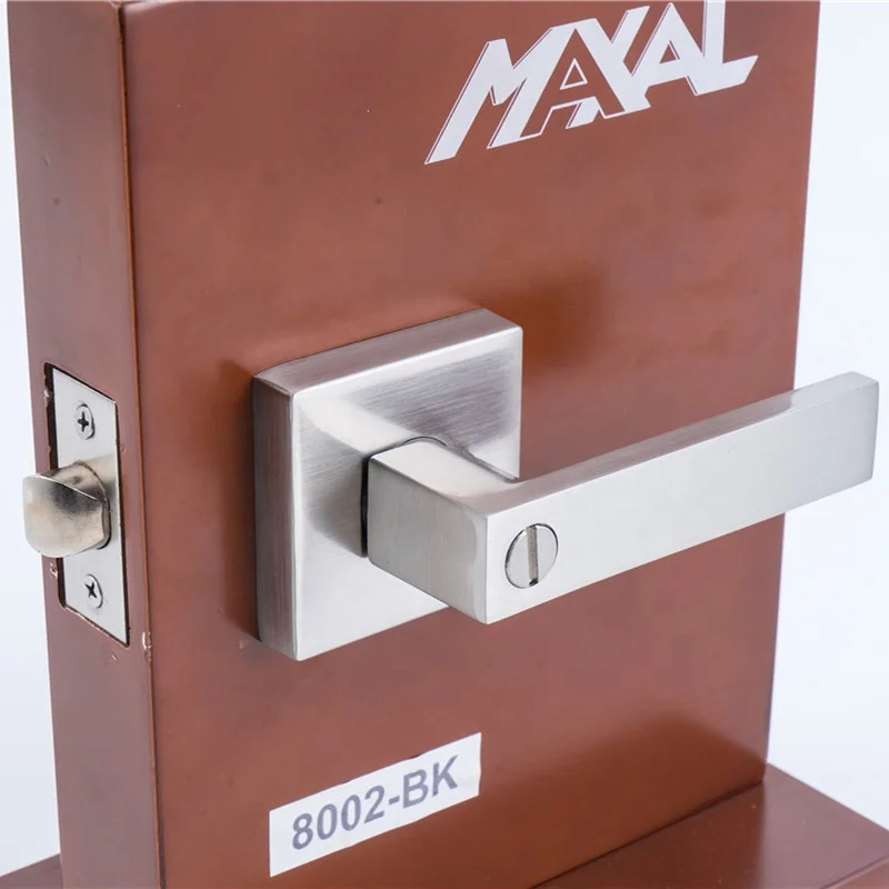 2024 Satin Brass Storeroom Function Tubular Leverset Rose Handle Locks Lock Buy Rose Handle