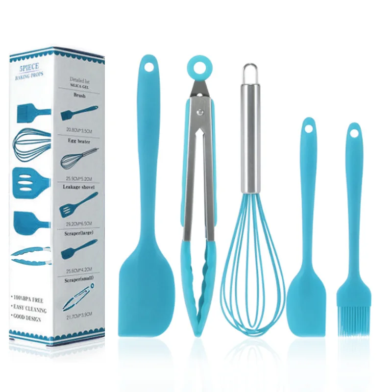 5 шт. силиконовые щетки с антипригарным покрытием 2024