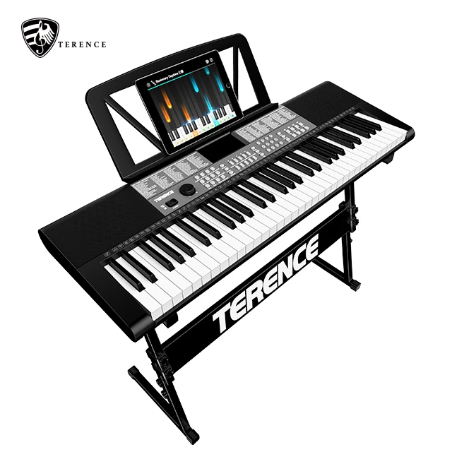 Terence SP611 Portable Digital Keyboard - 61 Keys & 255 Tones