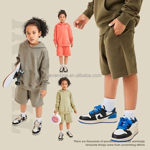 Kids Shorts 340G Heavy  Apparel Customizable Sportswear Streetwear Multi Color