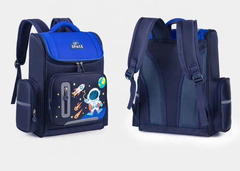 BESTWILL Custom  Cartoon Design School Bag for Girls Boys Kids Backpack Casual School Book bags for Kids Backpack
