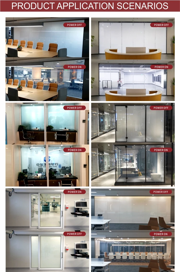 Smart Glass Power Supply Diy Switchable Glass Switchable Pdlc Film