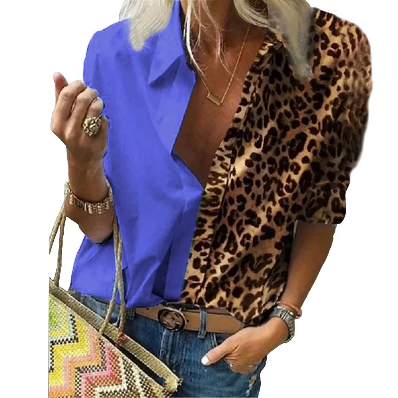 Buy Women Leopard Printed Blouse,Women 