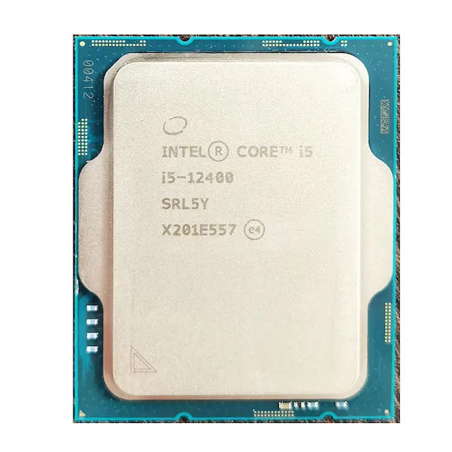 Intel Core i5 12400 CPU 2.5 GHz 6-Core 12-Thread, LGA 1700 Desktop