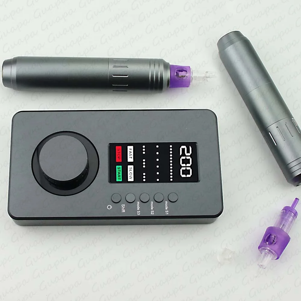 Guapa SMP Scalp Machine OEM Logo Customized Permanent Makeup Machine Digital Eyebrow Tattoo Machine for Scalp Tattoo Supplies