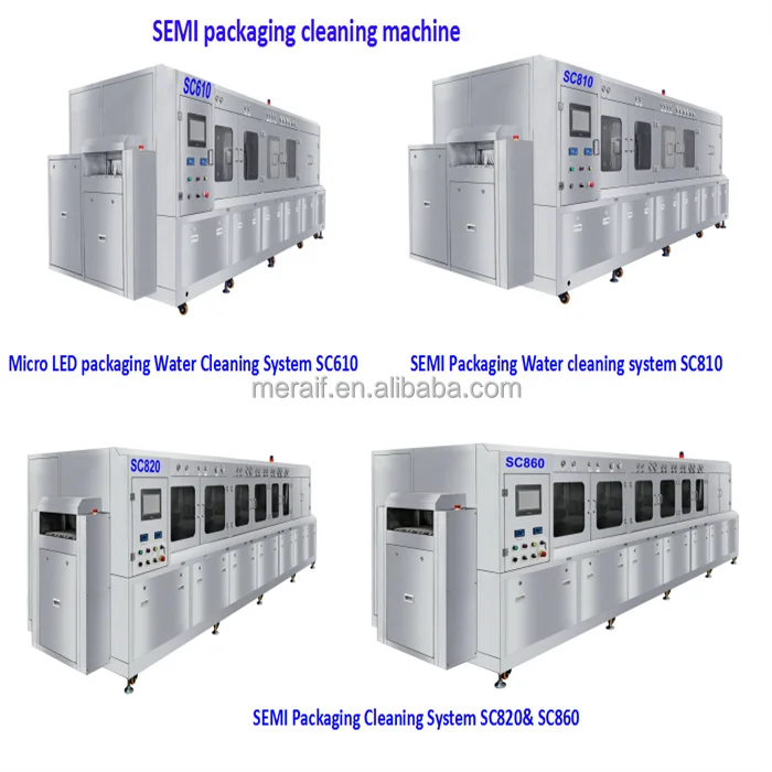 SMT SEMI cleaning machines for leadframe with QFN for semicon
