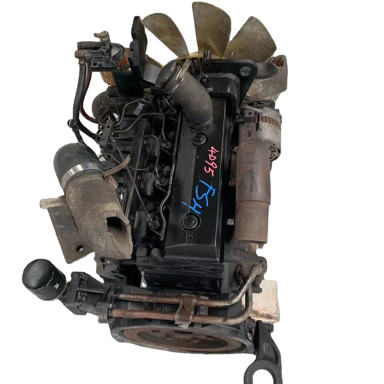 Tugev usaldusväärsus Kasutatud diiselmootor Komatsu 4D95 2,5L 4-silindriline Sobib kergliikuri- ja põllumajandustehnikale