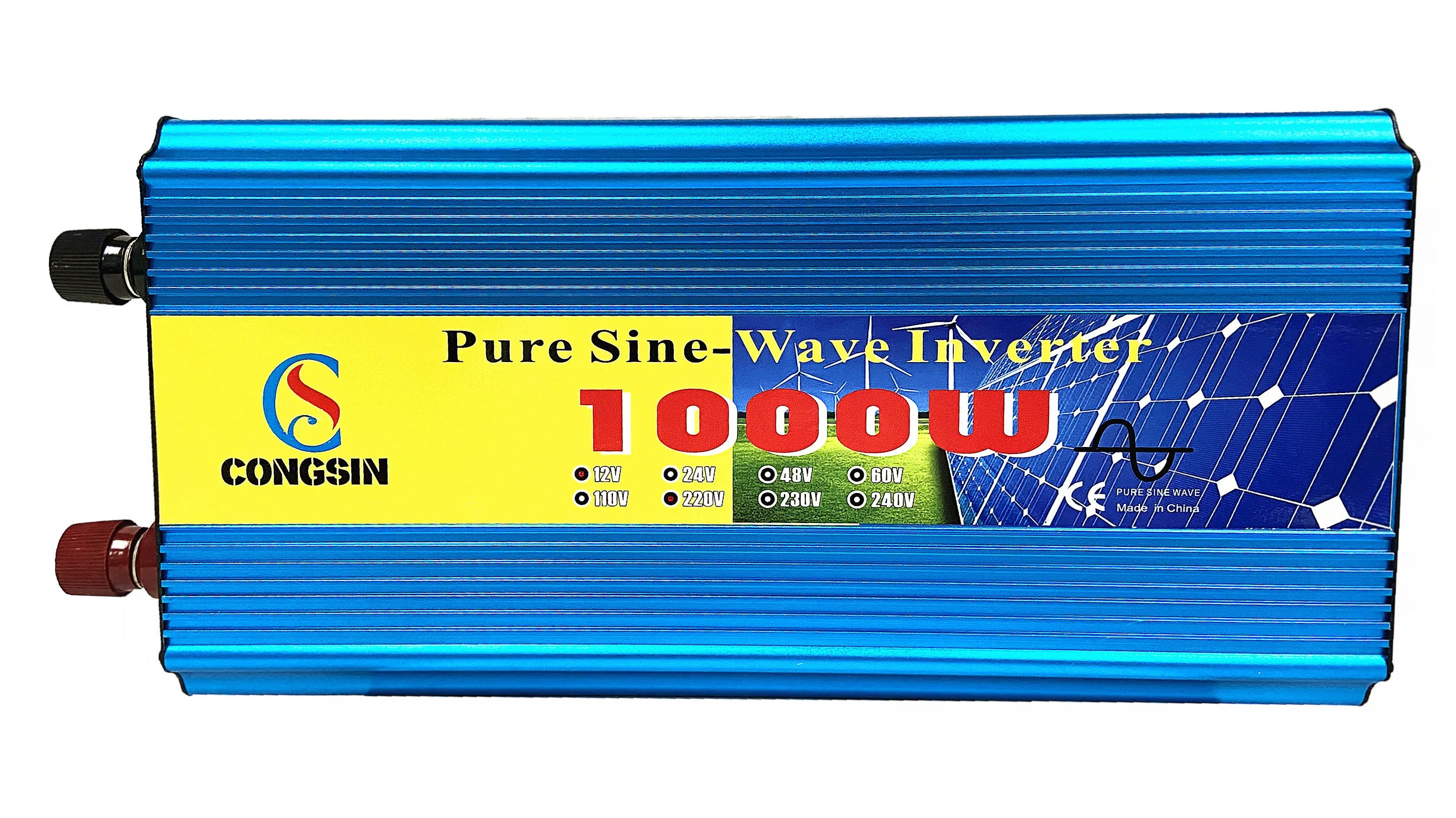 1000w Inverter With Ups Battery Charger Pure Sine Wave Dc 12v 24v Ac