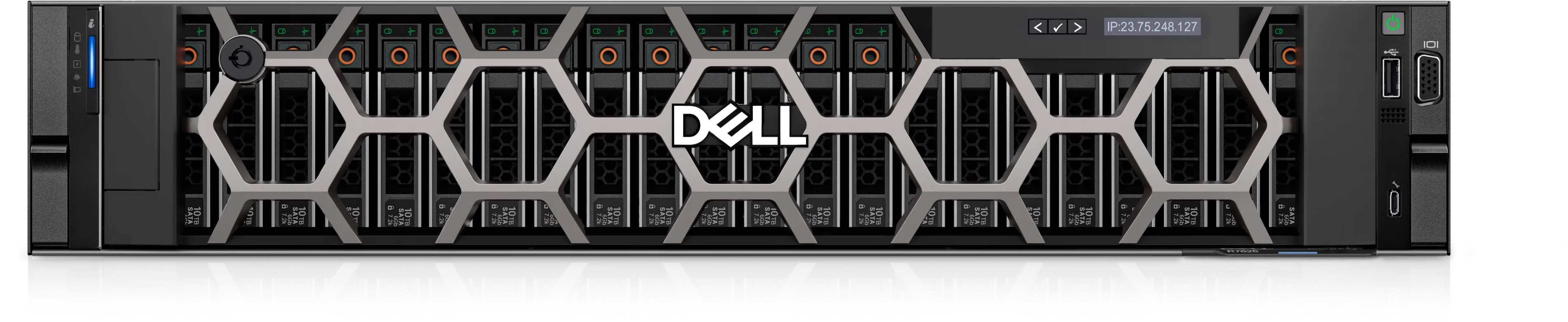 डेल पॉवरएडीज R6525 सर्वर एएमडी EPYC 7252 प्रोसेसर की विशेषता है