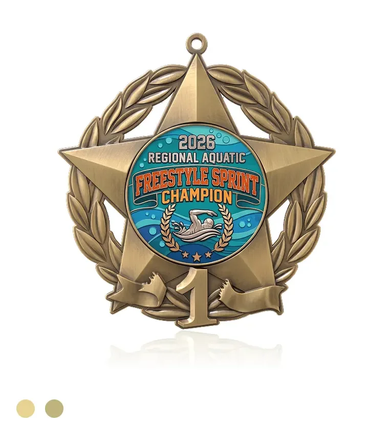 State Swimming Medals
