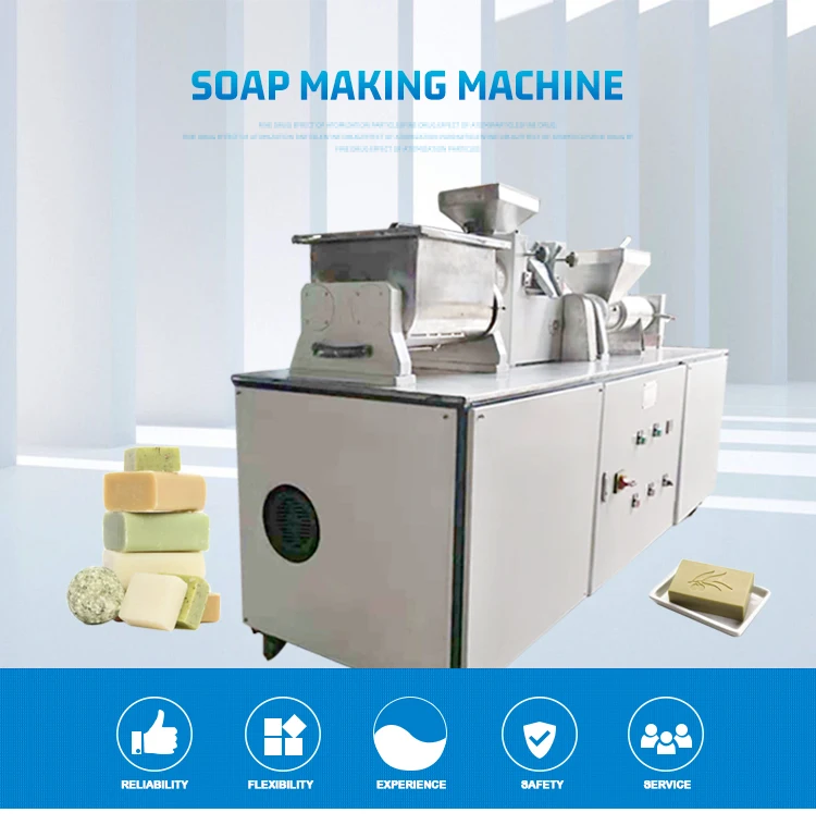 Good Performance Manufacturing Laundry Bar Soap Production Line Pressing Making Soap Press Machine