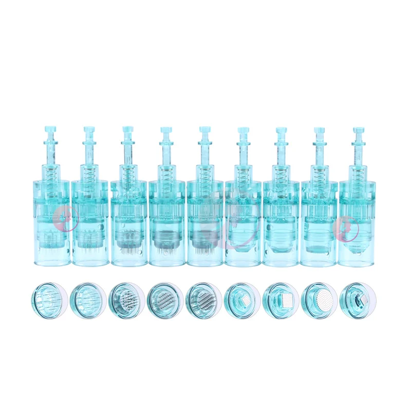 Derma Needle Pen Dermapen Needle Microneedling Dr.pen 1 3 5 7 9 12 24 36 42 3D 5D Pins Nano Electric Derma Pen Needle Cartridge