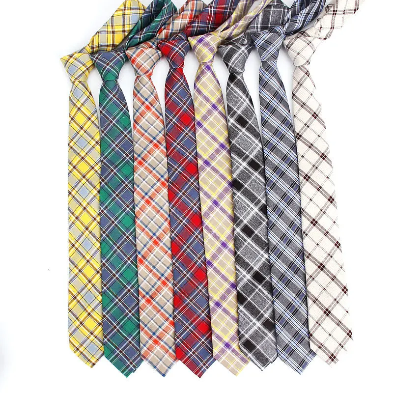 Skinny CRAVATTE casual moda CRAVATTA Business Men's Tie Cravatte di Cotone Stampato Cravatta 