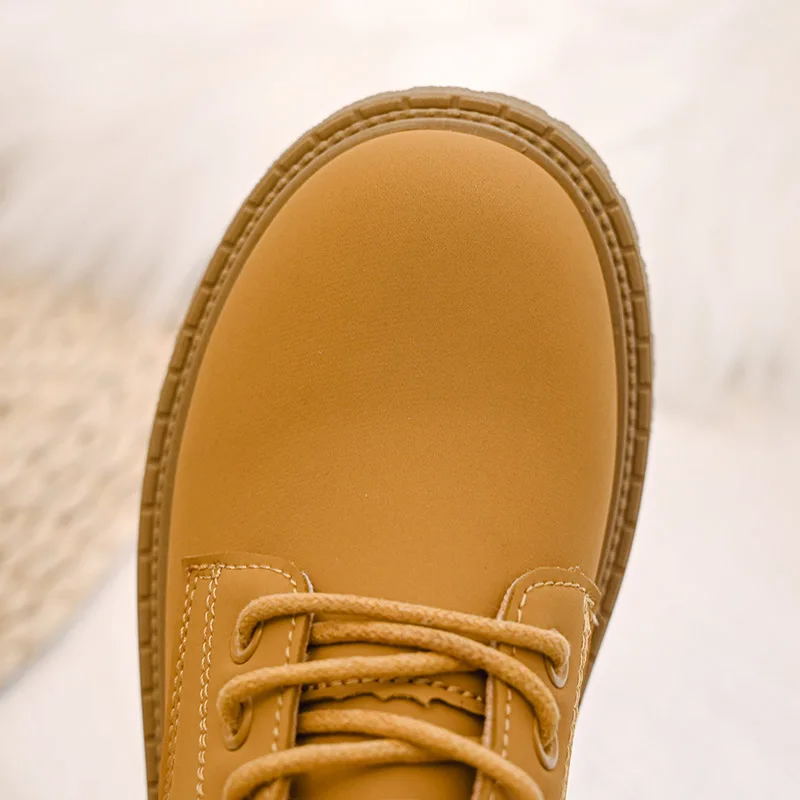 Дизайнерские зимние радужные зимние ботинки; Botas Para Frio Dr Martens; Детские ботинки; Повседневные ботинки для девочек; Обувь для детей