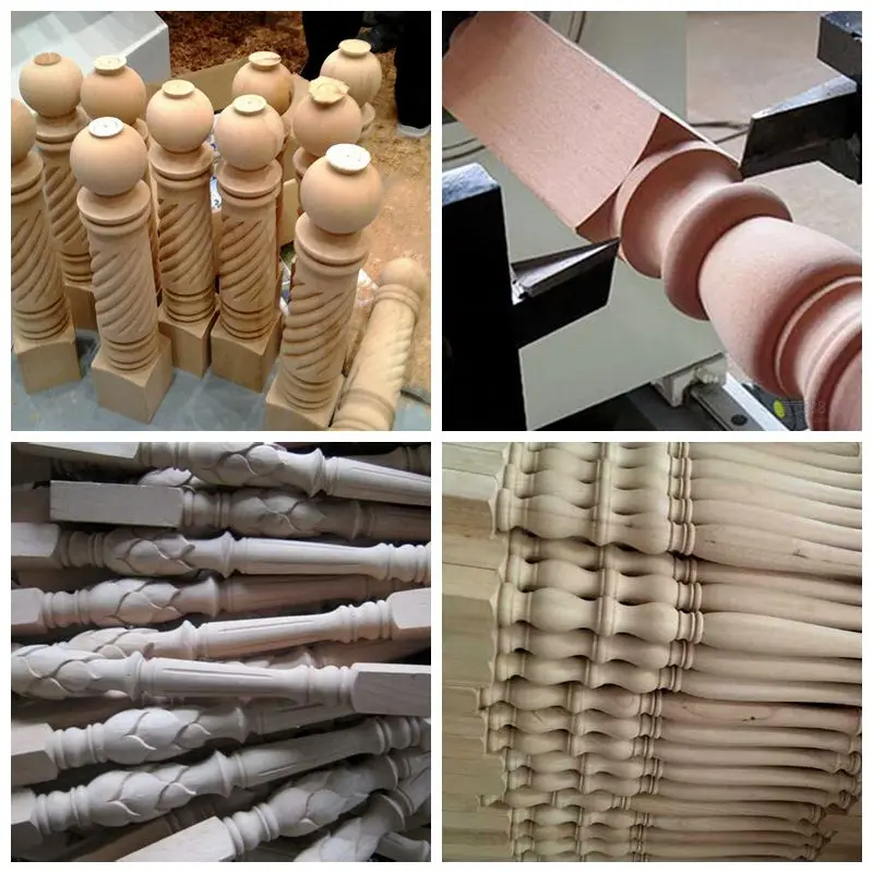 Automatic CNC Multi-Spindle Wood Lathe with Motor and Engine Core Components for Furniture/Wood Duplicate Working Machine