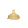 Single Nipple (Brown, 1 Round Hole, Fits 150ml Bottle)