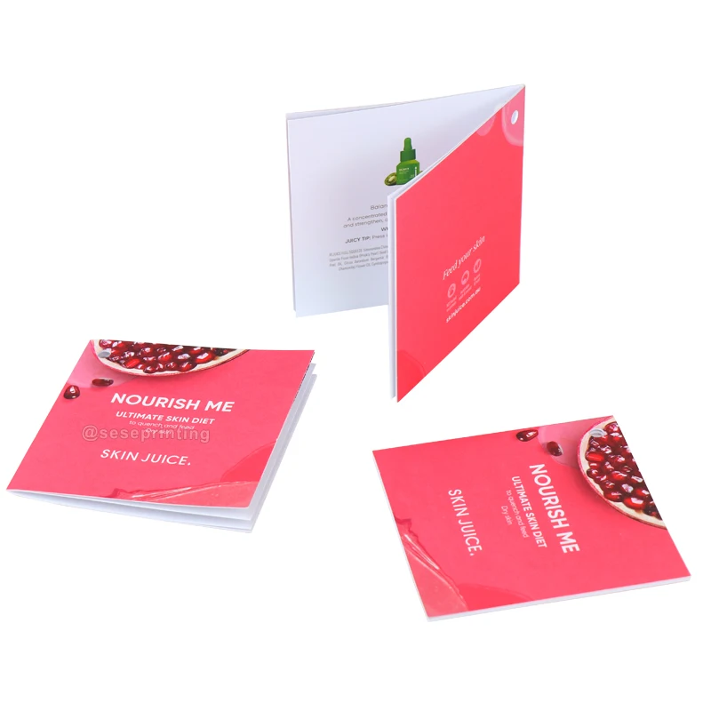 Customized Printing Advertising Brochure Flyer Printing Leaflet Printing Booklet
