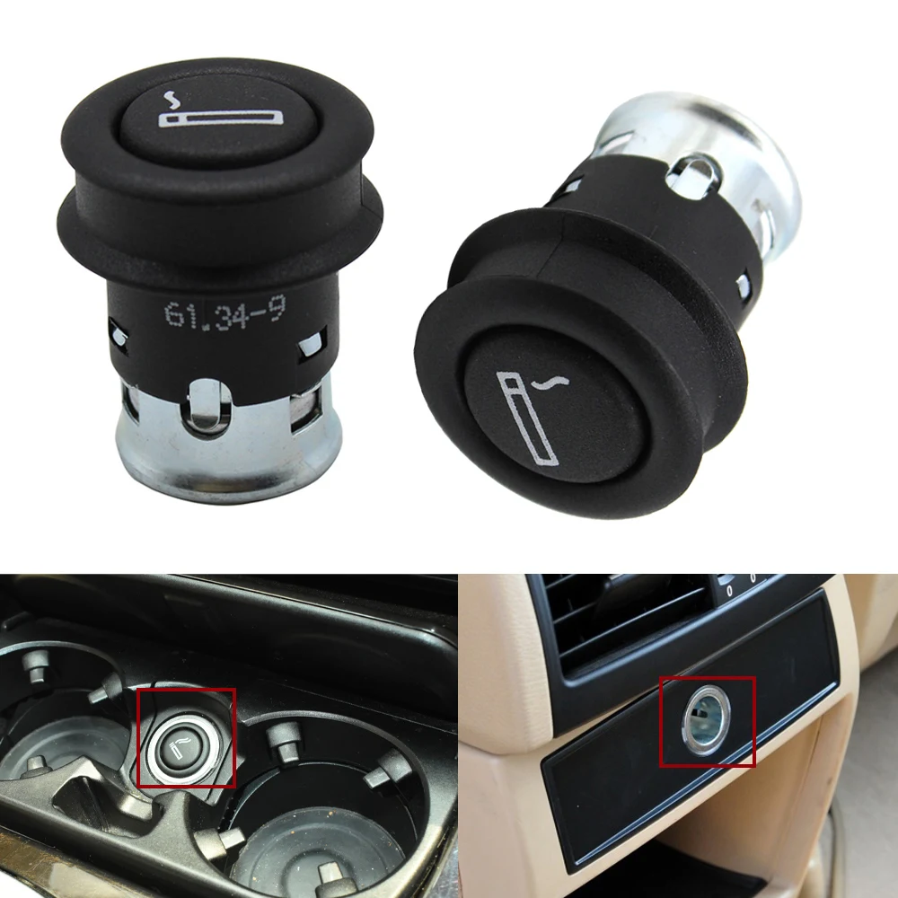 Accessoires intérieurs de voiture, allume-cigare universel pour BMW toutes  séries 1 2 3 4 5 6 7 X1 X2 X3 X4 X5 X6 F20 F10 F30 61349308246