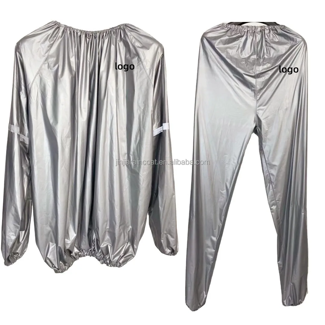 Amazon Rain Jacket Sauna Suit for Fitness Sport PVC Plastic Home Use Mens Sweat Suit for Weight Loss