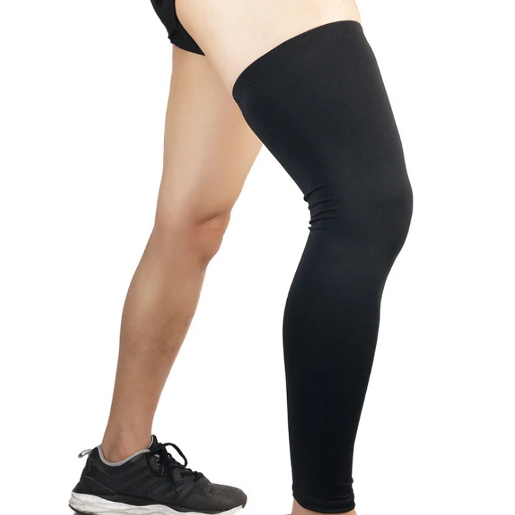Shin Splint Protection Compression Knees Brace Long Leg Sleeve For