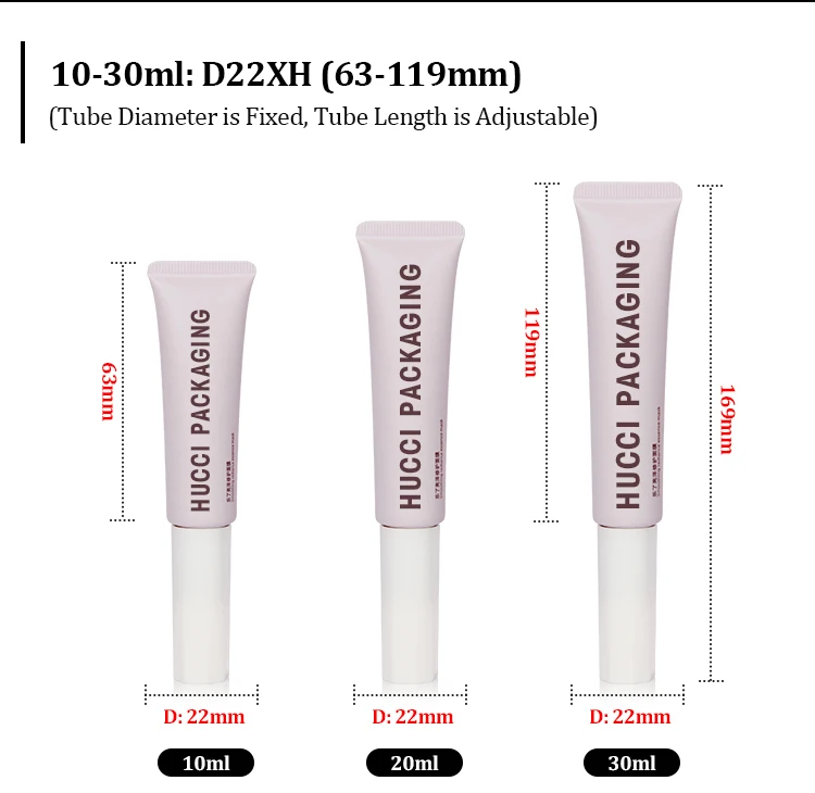 10ml 20g 30ml Custom Highlight Foundation Liquid Contour Empty