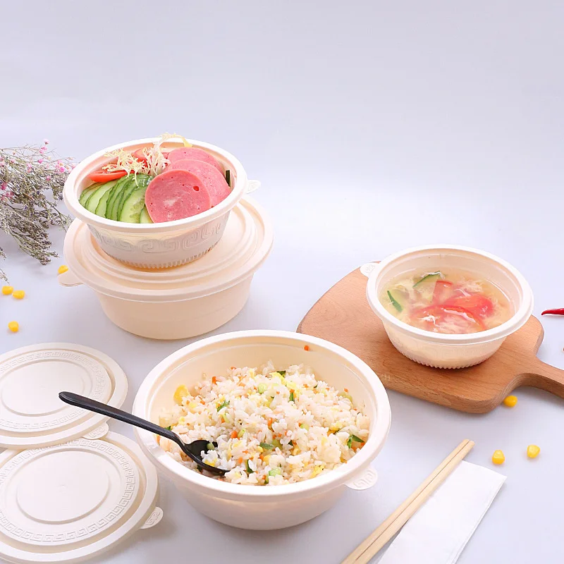 Eco Friendly Storage Containers Food Biodegradable Lunch Box Ecoware Packaging