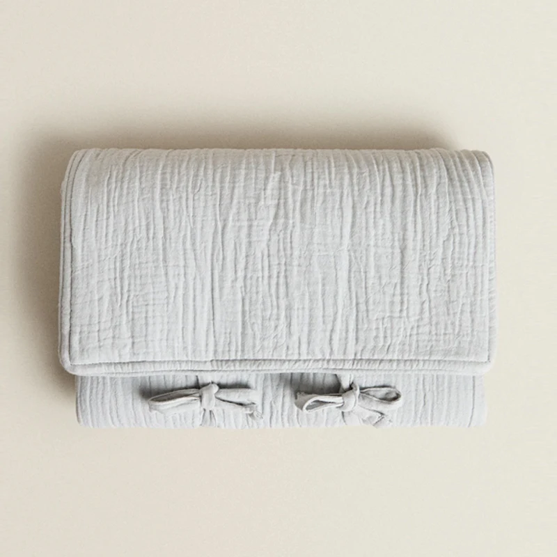 Foldable And Portable Cradle Pad Organic Muslin For Baby Bedding Baby