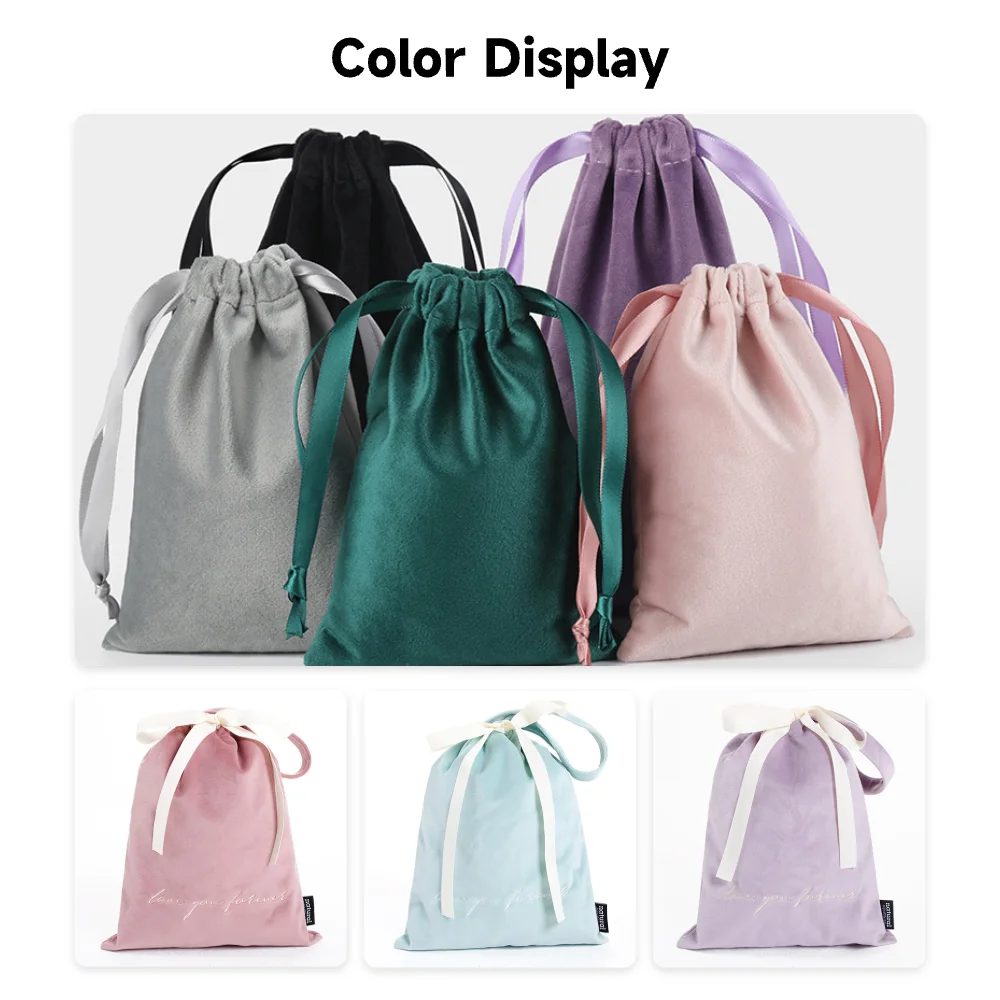 Высокое качество, индивидуальный логотип, экологически чистые шелковые атласные пылезащитные Бархатные Мешочки, ювелирные сумки на шнурке