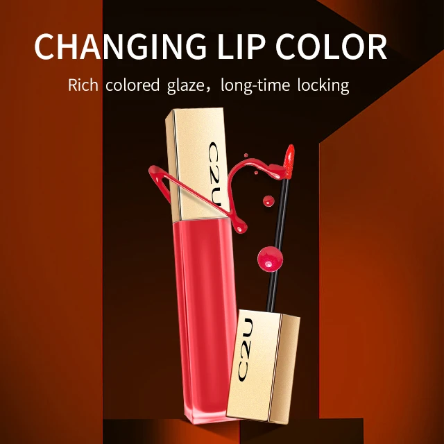 Романтический Танго не поддаётся выцветанию красочные водонепроницаемый блеск для губ матовый блеск для губ глазури