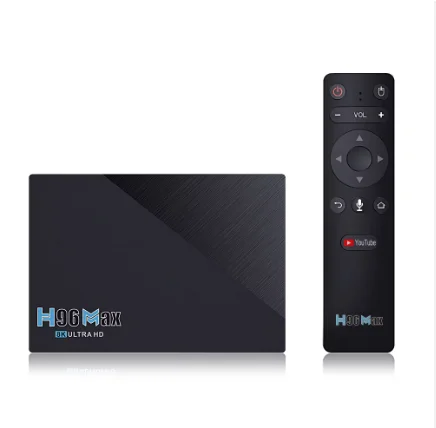 Factory Price Favourite HD Android 11 TV Box OEM/ODM Quad-core H96 Max RK3566 4K BT 100/1000M Settop Box