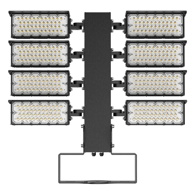 100-277V LED Stadion Schijnwerper Buiten Basketbal Golf Projector Modulair SMD LED voor Court Lamp IP66 Beoordeling