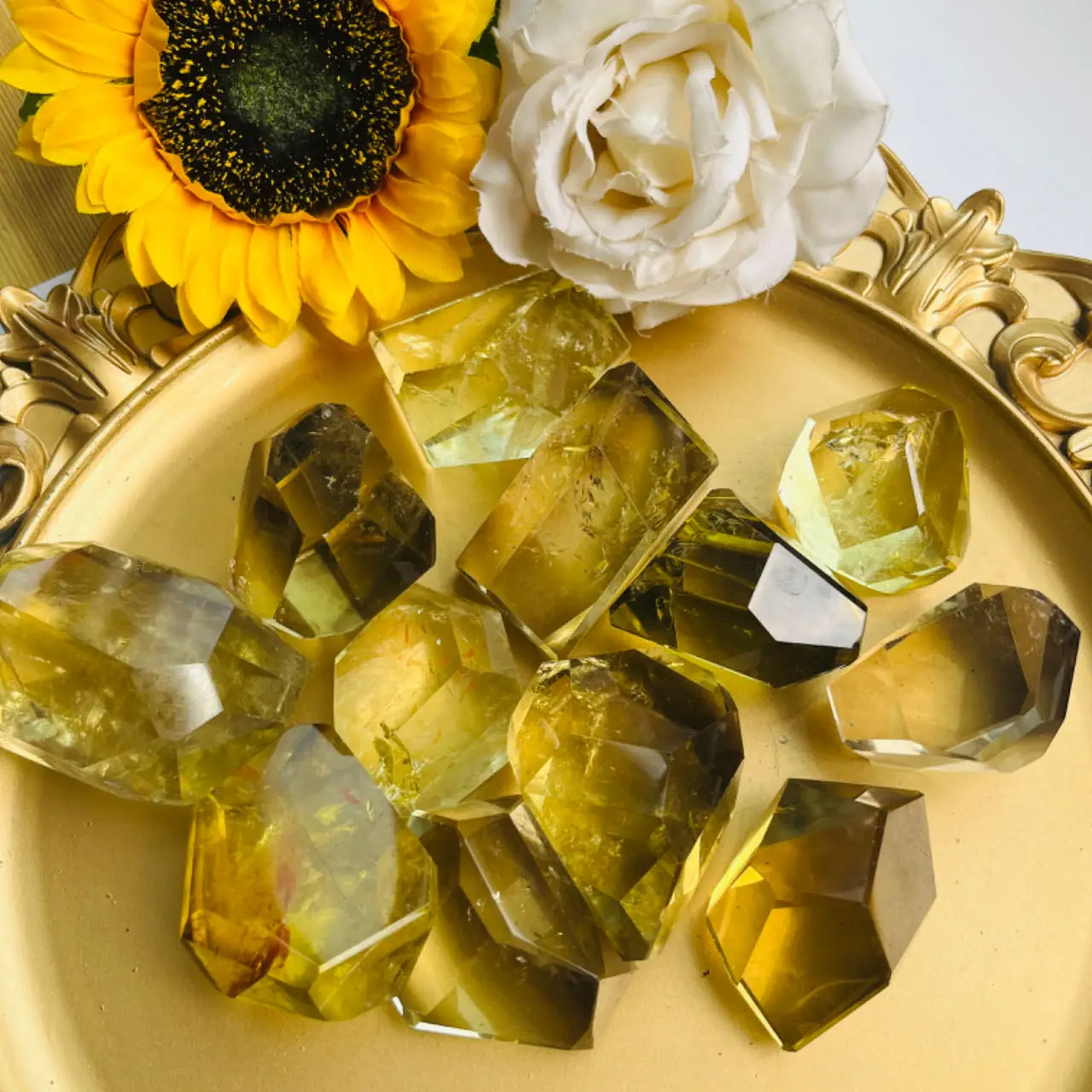 2023 Hot Sale Natural Crystal Citrine Free Form Stone Healing High