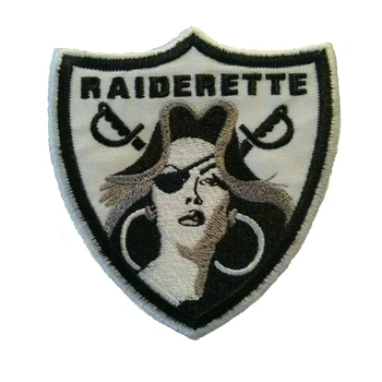 Custom Iron On Raiders Embroidery Patches Custom Logo Nfl