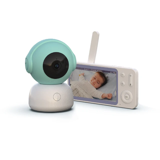 Monitor for Baby Two-Way Audio Monitor for Babies Wireless WiFi Baby Monitor Supports Cry Feeding Reminder Support Mobile APP