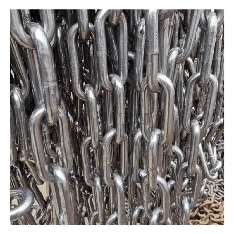 304 316 Polished  Stainless Steel Link Chain in Store Anchor Chains for Lifting