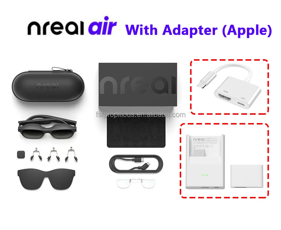 Xreal Nreal Air AR Smart Glasses for 3D TV & Games