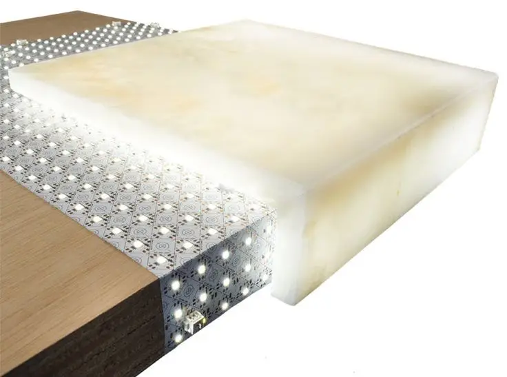 BRIGHT Bendable Led Panel Light Flexible Led Light Sheet Countertop Marble Stone Backlight Panel Sheet