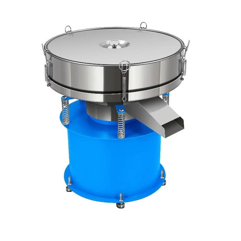 600mm Vibrating Flour Sift Machine Automatic Vibrating Grading Screening Soybean Milk Sieve Rice Sieve Machine for Food Industry