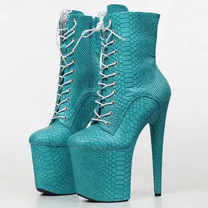 Ladies Pole Dance Boots Women Sexy Ankle Boots Nightclub Stripteaser Exotic Party Dance Shoes