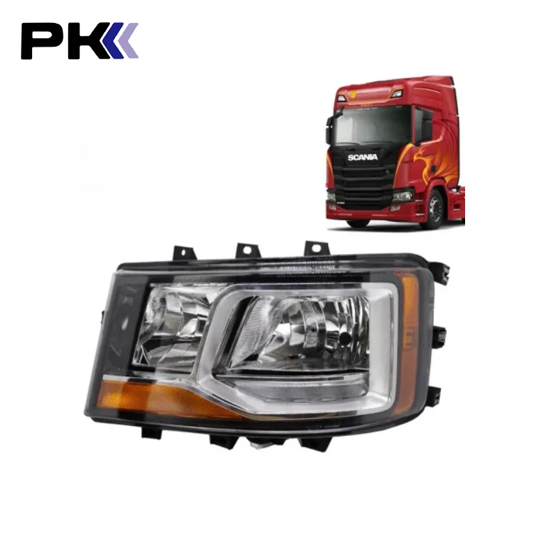 Scania LED デイライト アンバー左右set Scania LED デイライト