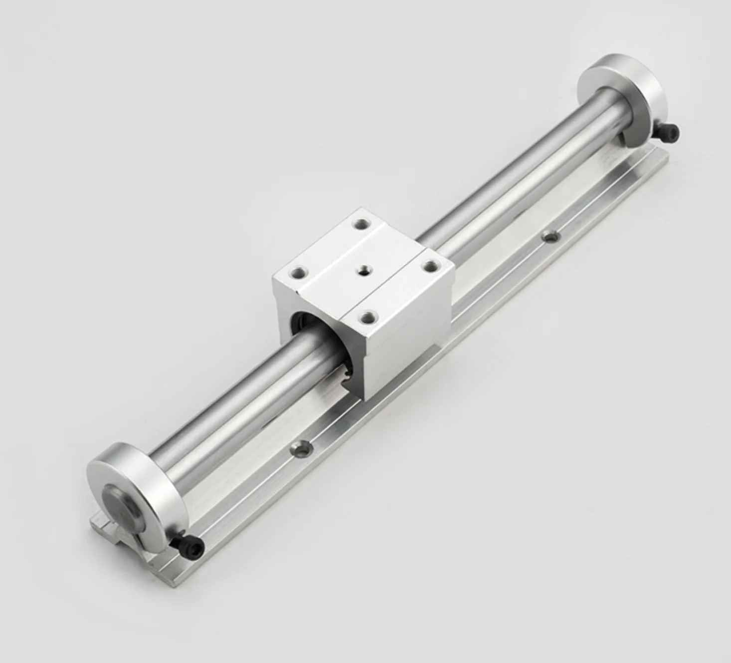 High Precision Aluminum KGT SBR Linear Shaft Rod End Supporter Linear ...