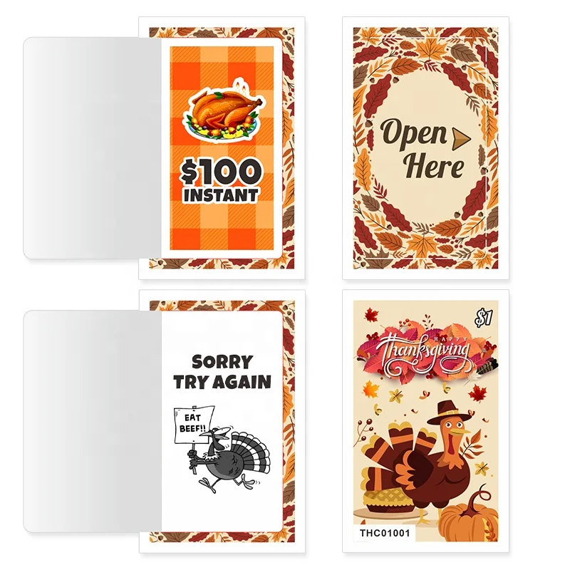Custom Multi Window Circle Rectangle Recyclable Pull Tab Offset Printing Lottery Games Instant Girly Pull Tabs Lottery