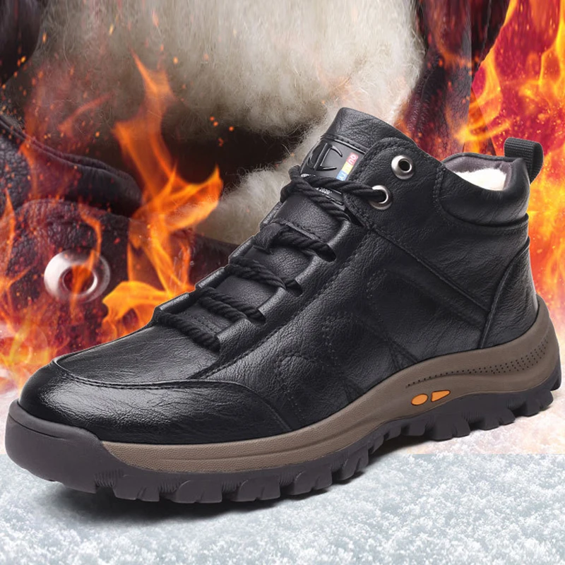 2021 Wholesale Australia Style Warm Winter Boots Man High Quality Sheep ...