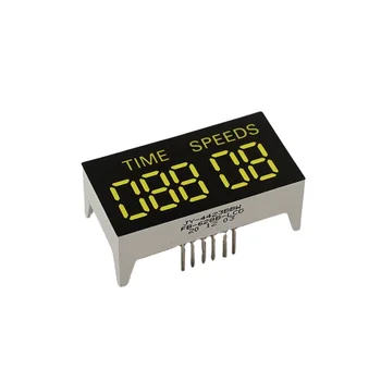Custom Led 7 Segment Display Yellow 5 Digit Led Digital Tube Display for Coffee Maker